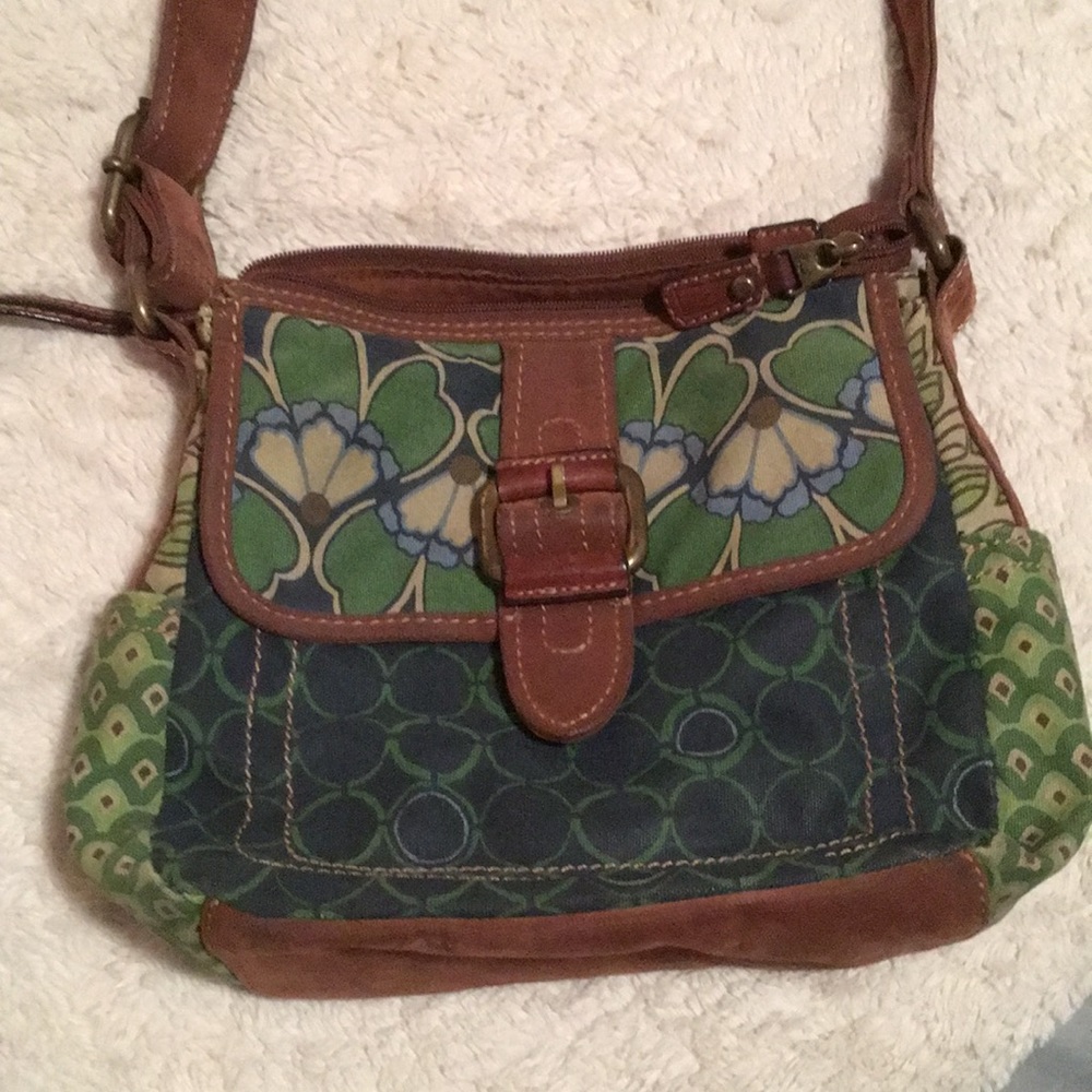 Fossil cross body bag